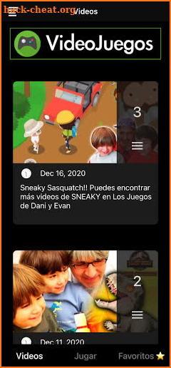 Dani y Evan Juegos y Videos screenshot