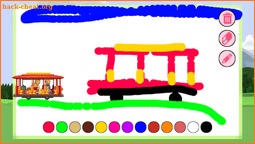 Daniel Tiger Paint Box screenshot