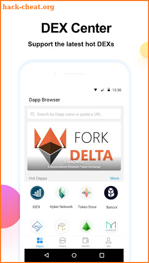 Dapp Browser- DEX (Decentralized Exchange) Center screenshot