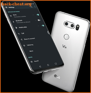 Dark Aosp Theme for LG V30 & LG G6 screenshot