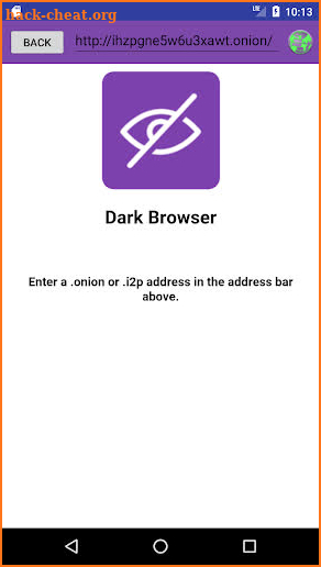 Dark Browser - TOR and I2P Browser screenshot