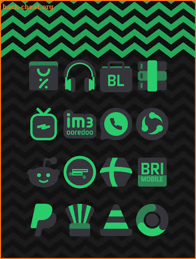 Dark Green - Icon Pack screenshot