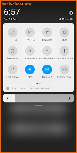 Dark mode - Enable dark mode screenshot