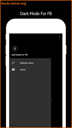 Dark Mode For FB screenshot
