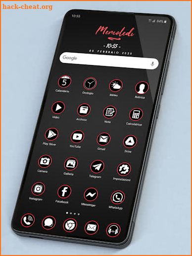 Dark Pixel Professional - Icon Pack screenshot