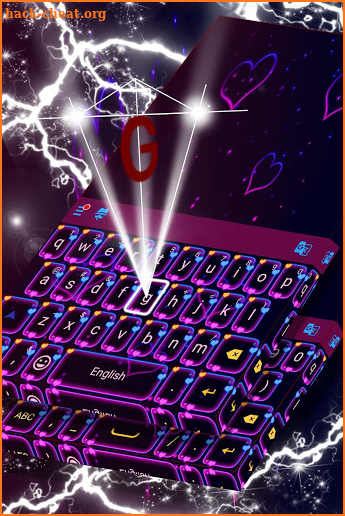 Dark Purple Keyboard screenshot