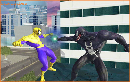 Dark Spider Venom City Battle screenshot