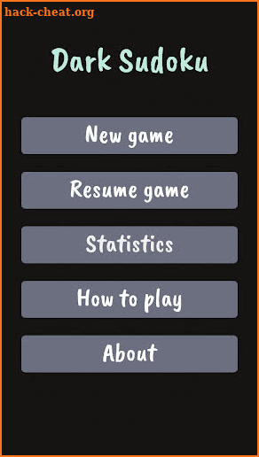 Dark Sudoku - Classic Sudoku Puzzle screenshot