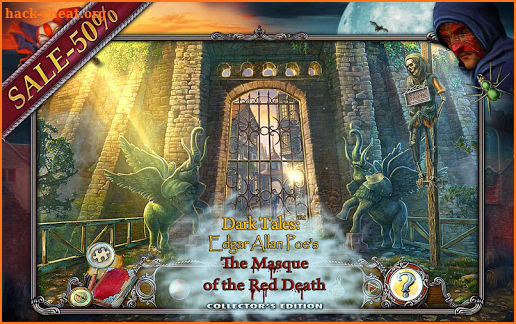 Dark Tales 5: The Red Mask. Hidden Object Game. screenshot