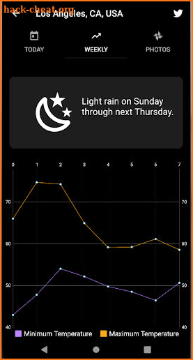 DarkSky Weather screenshot