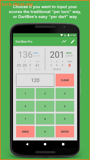 DartBee - Darts Scoreboard PRO screenshot