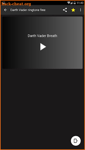 Darth Vader ringtone free screenshot