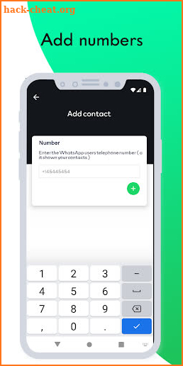 Dasta - last seen online tracker for Whatsapp screenshot