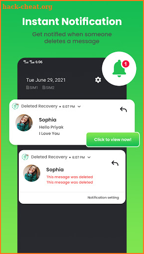 Data recovery for WhatsApp: Recover chats & images screenshot