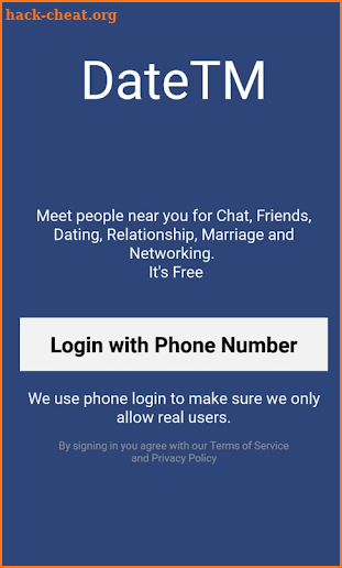 DateTM - Free Chat Dating Relationship & Marriage screenshot