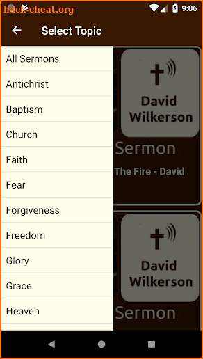 David Wilkerson Sermons screenshot