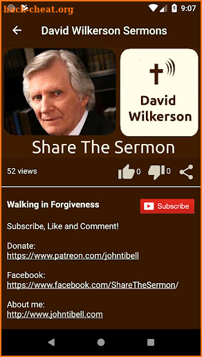 David Wilkerson Sermons screenshot