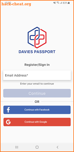 Davies Passport screenshot