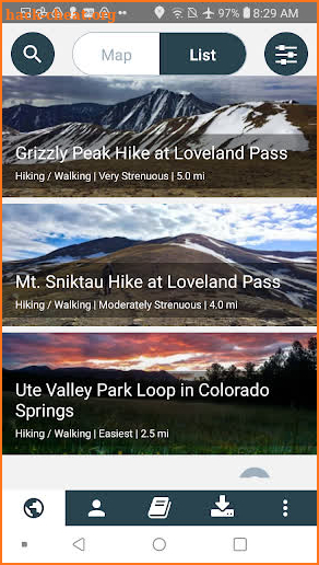 Day Hikes Near Denver screenshot