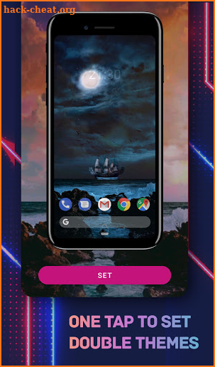 Dazzle 3D Themes: Call Screen & Home Screen Themes screenshot