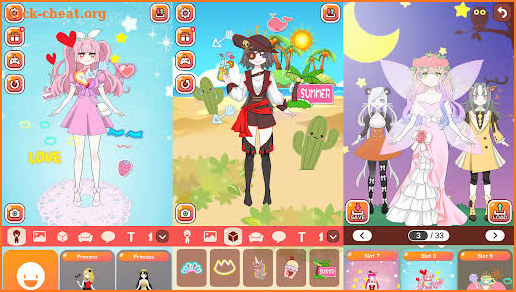 Dazzling Princess : Dress up screenshot