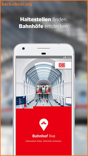 DB Bahnhof live screenshot