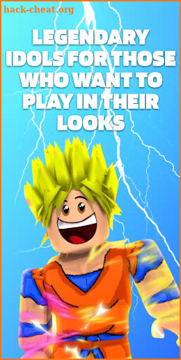 DBZ Skins for Roblox screenshot