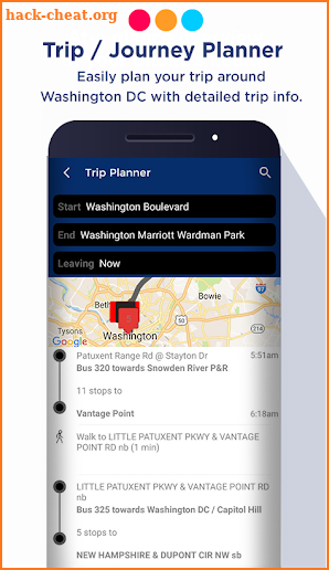 DC Transit: DC Metro & Bus screenshot