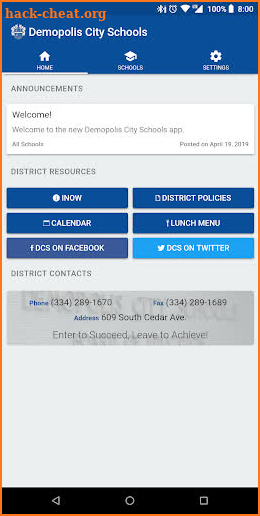 DCS - Demopolis City Schools screenshot