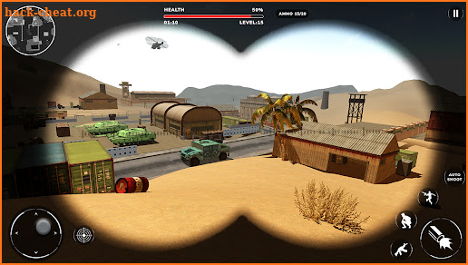 Deadly Desert Strike- Modern Military Sniper Games screenshot