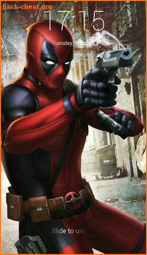 Deadpool Lock Screen screenshot