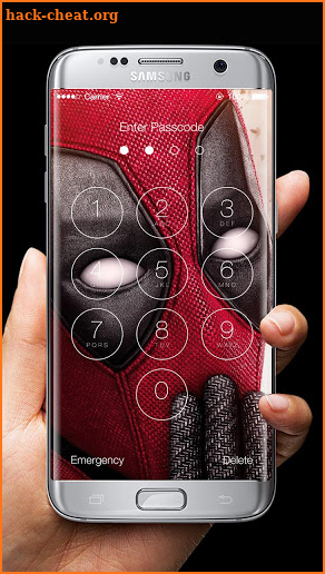 Deadpool Lock Screen HD screenshot