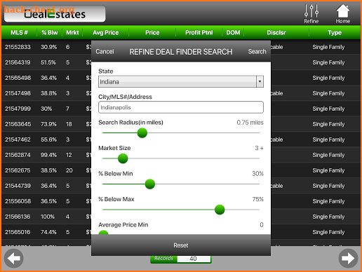 DealEstates Investor screenshot