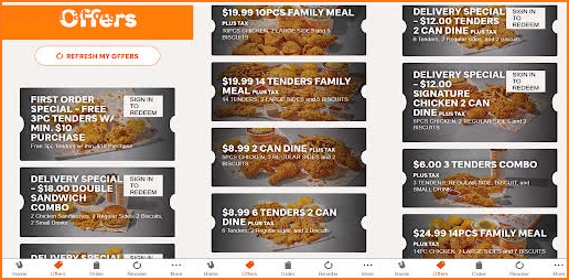 Deals Specials & Games for Popeye's Chicken screenshot