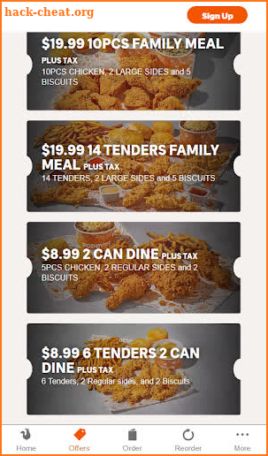 Deals Specials & Games for Popeye's Chicken screenshot