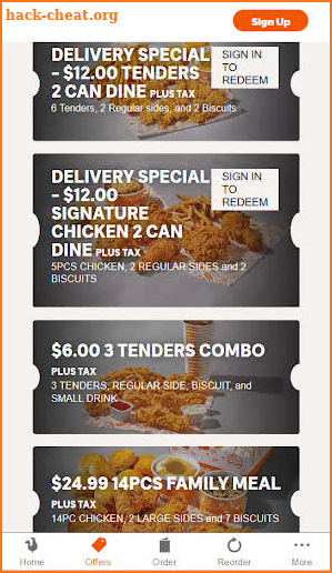 Deals Specials & Games for Popeye's Chicken screenshot