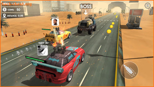 Death Race Road Battle screenshot