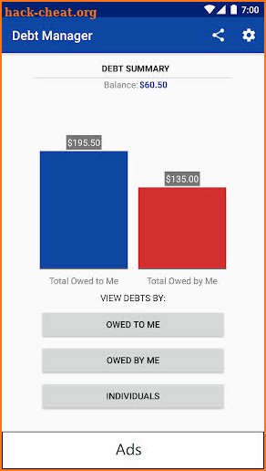 Debt Manager and Tracker screenshot