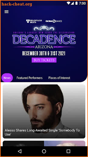 Decadence Arizona screenshot