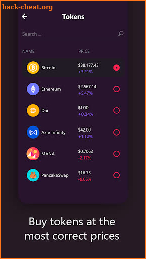 Decentraland - NFT Wallet screenshot