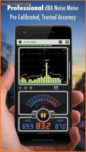 Decibel X - Sound Meter dBA, Noise Detector screenshot