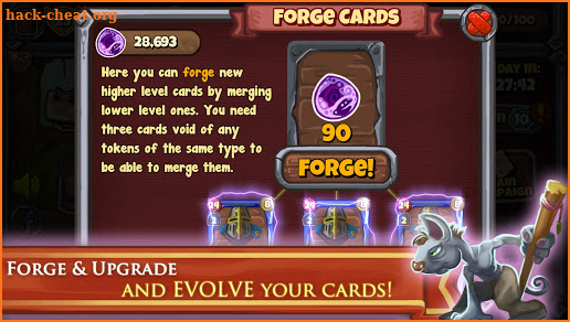 Deck Warlords - TCG card game screenshot