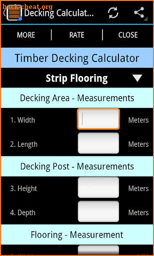 Decking Calculator PRO screenshot