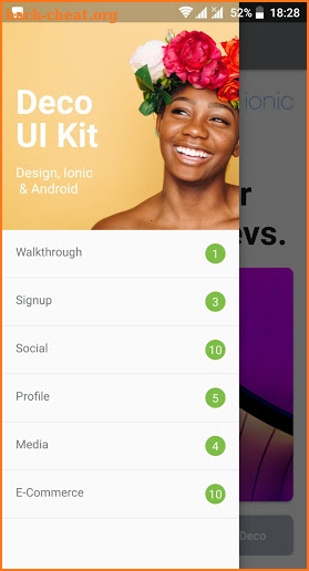 Deco UI Kit Android screenshot