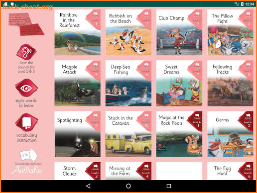 Decodable Readers S5-6 screenshot