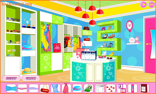 Decorate your walk-in closet screenshot