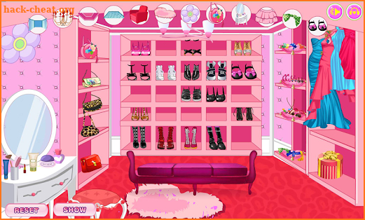 Decorate your walk-in closet screenshot