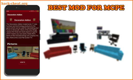 Decoration Addon for MCPE screenshot