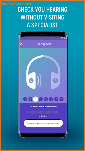 Dectone Hearing Test screenshot