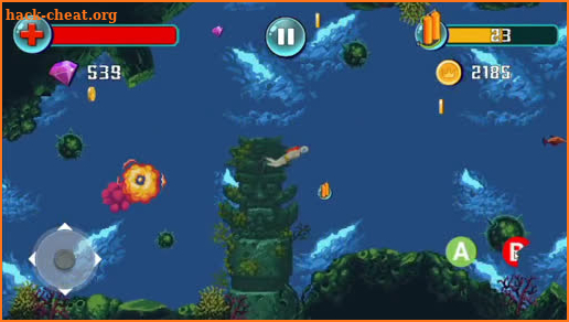 Deep Sea Survivor - Pixel Art Game screenshot